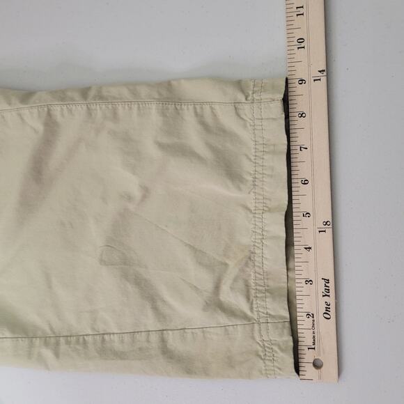 No Boundaries Pants Men's Beige Cargo Utility Convertible 34x30 Y2K Gorpcore - Picture 8 of 8